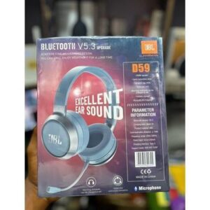 JBL D59 Gaming Headset With Mic ( Removable )