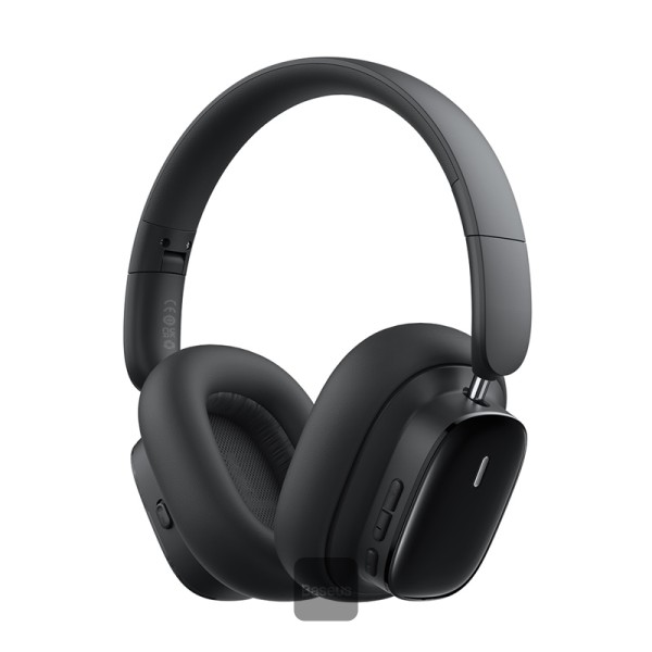 Baseus Bowie H1i Noise Cancelling Wireless Headphones – Cluster Black
