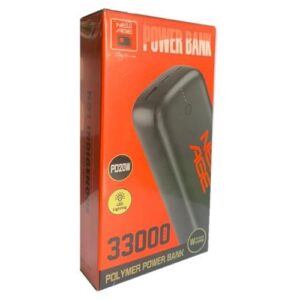 New Age Power Bank 33000mah- Turbo Prime 2