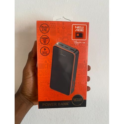 New Age Y107 Pro Max 22500mAh Power Bank