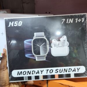 H50 7in1+1 Smartwatch Bundle