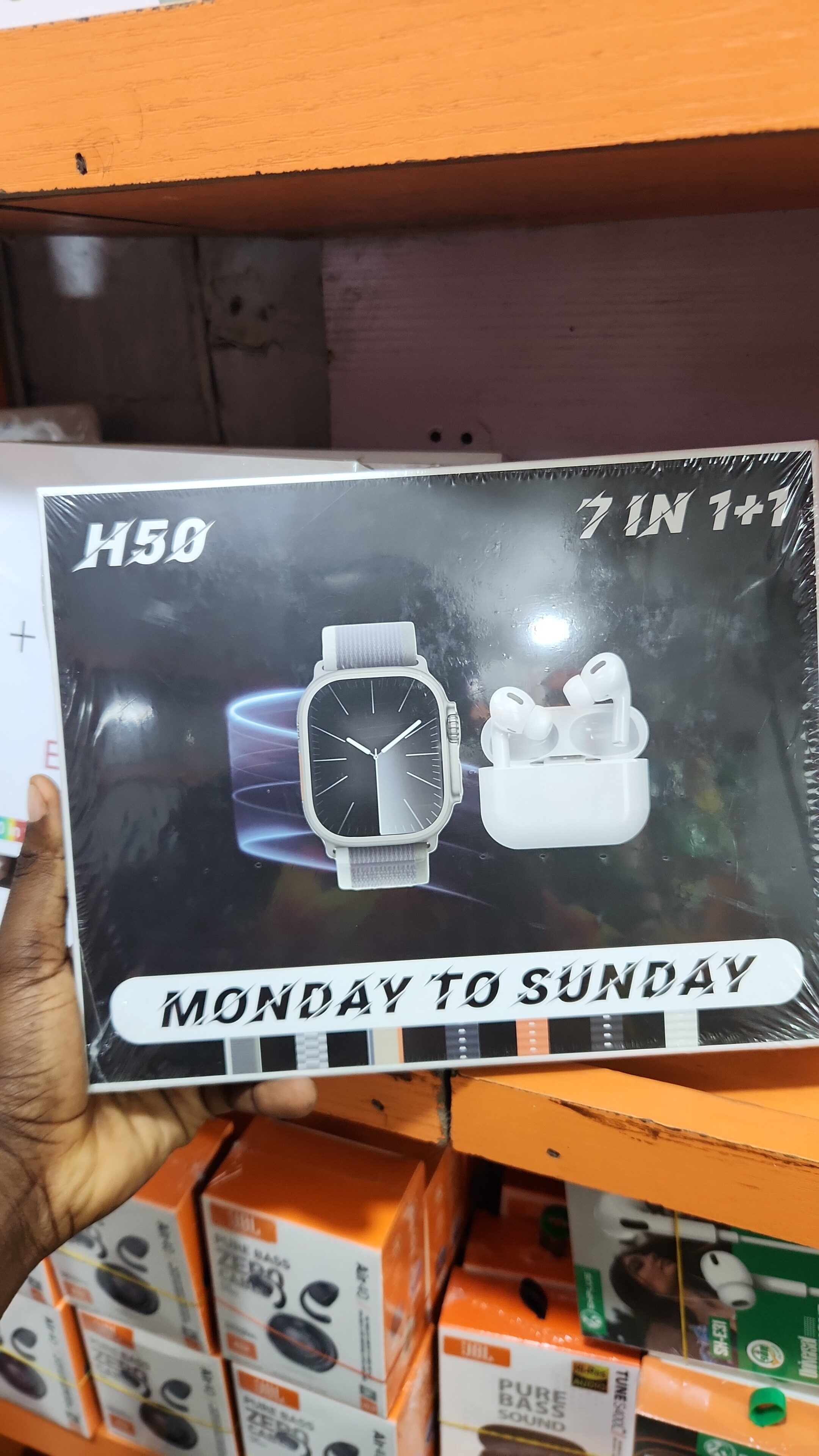 H50 7in1+1 Smartwatch Bundle