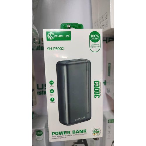 SHPLUS PORTABLE POWER BANK 30000AMH